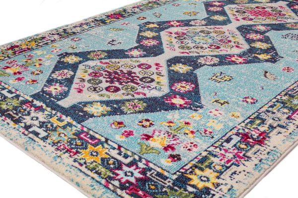 Bashian Dakota D113-MH109 Light Blue Area Rug Online