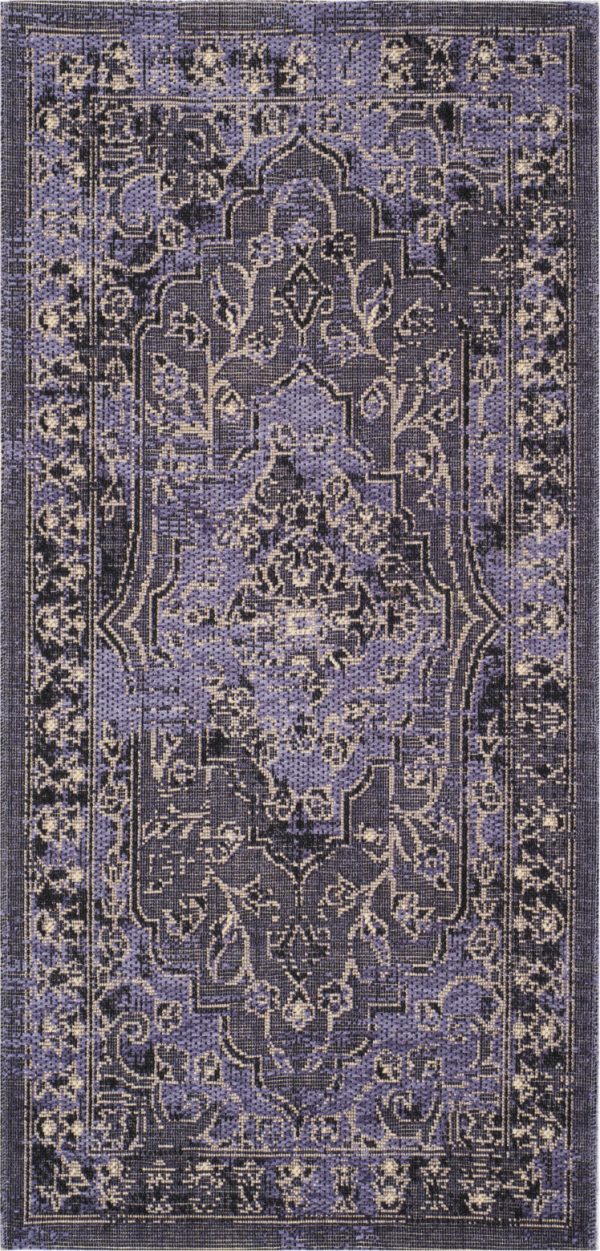 Safavieh Palazzo PAL128 Purple Black Area Rug Fashion