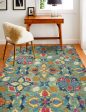 Bashian Valencia R131-AL111 Green Area Rug Online Hot Sale