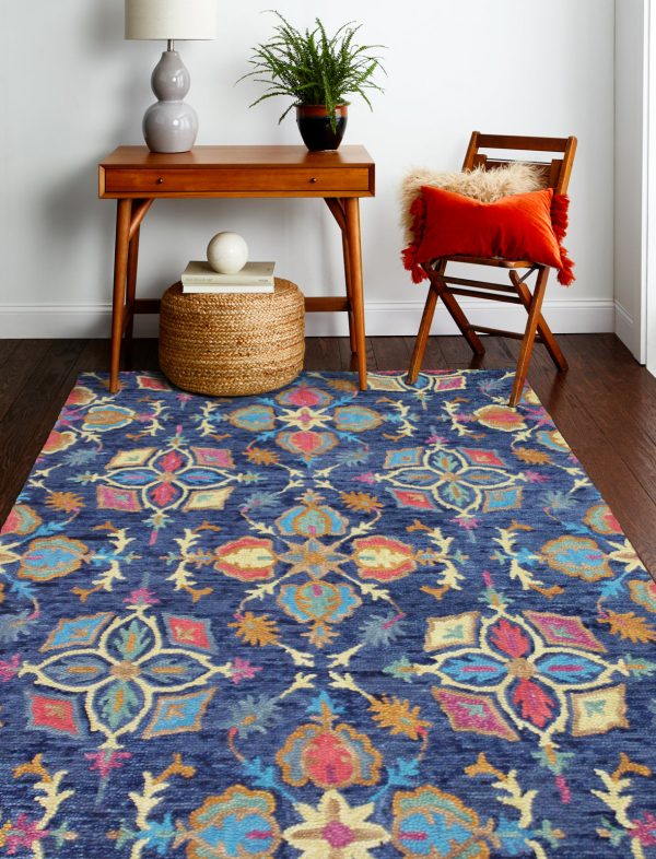 Bashian Valencia R131-AL111 Navy Area Rug Sale