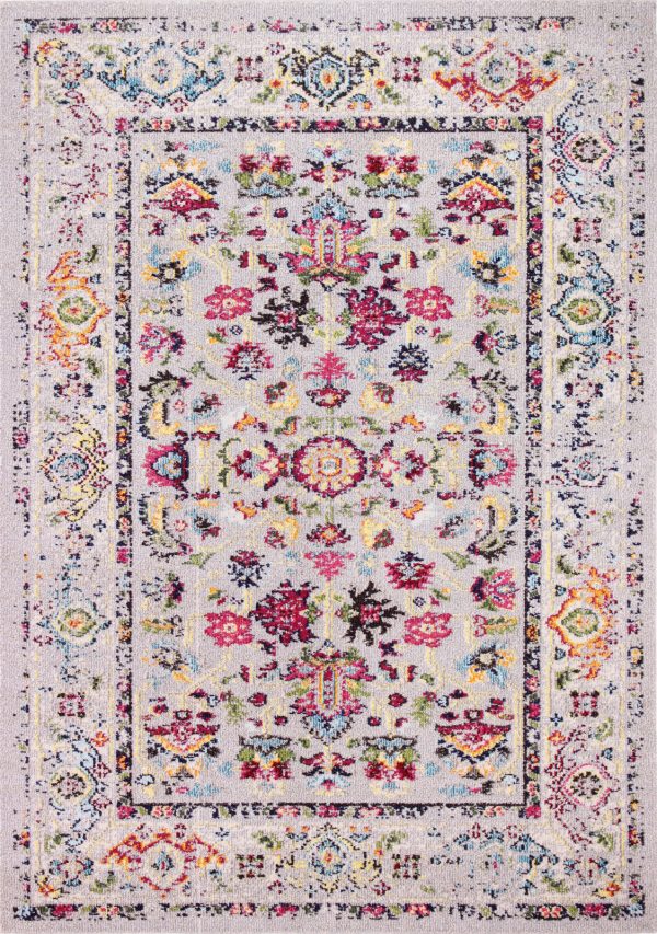 Bashian Dakota D113-MH108 Beige Area Rug For Sale