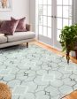 Bashian Greenwich R129-HG308 Silver Area Rug For Discount