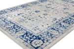 Bashian Mayfair M147-MH503 Ivory Blue Area Rug on Sale