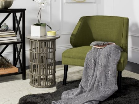 Safavieh Cozy Knit Textures and Weaves Medium Grey Light Grey Throw Fashion