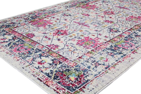 Bashian Dakota D113-MH104 Ivory Blue Area Rug Online Hot Sale