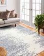 Bashian Greenwich R129-HG359 Ivory Grey Area Rug on Sale