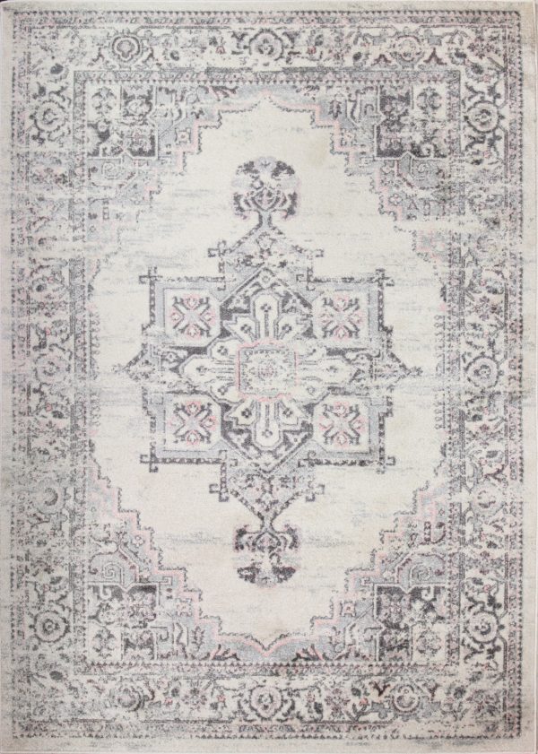 Bashian Mayfair M147-MH506 Ivory Silver Area Rug Supply