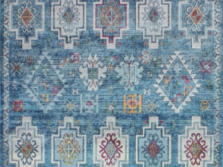 Bashian Charleston C186-RO25A Blue Area Rug Online Sale