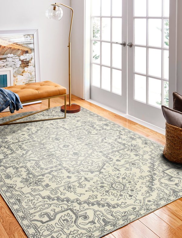 Bashian Greenwich R129-HG350 Ivory Area Rug Fashion