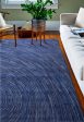 Bashian Everek E110-5468 Dark Blue Area Rug Fashion