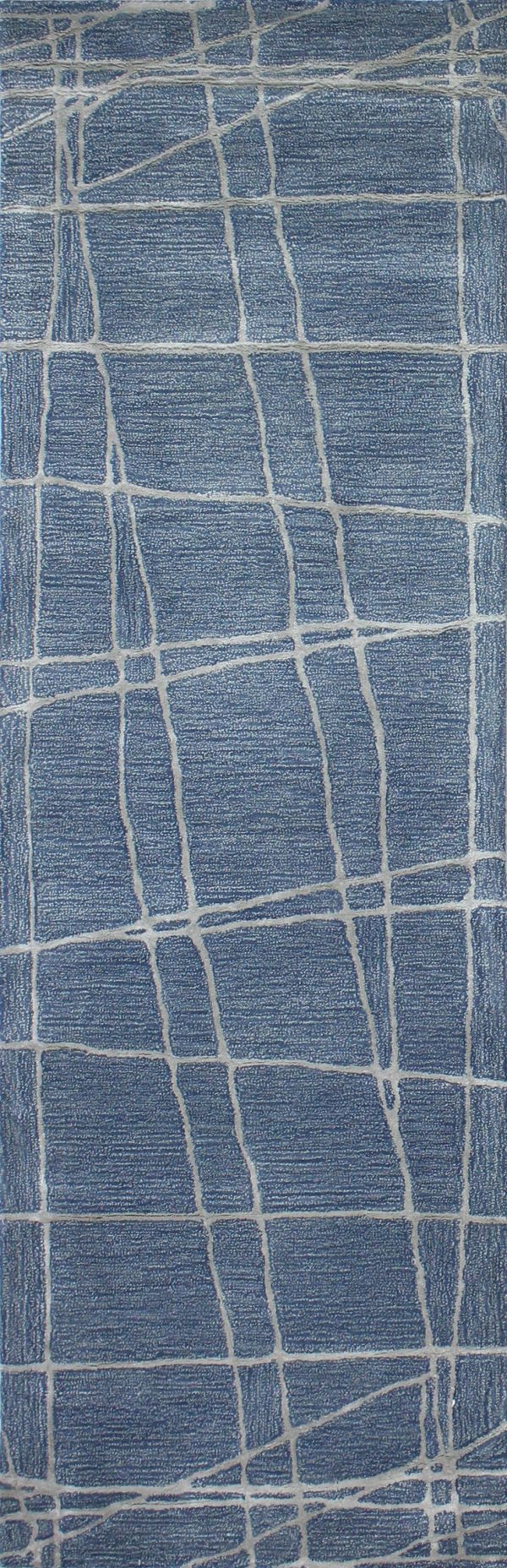 Bashian Greenwich R129-HG312 Azure Area Rug For Sale