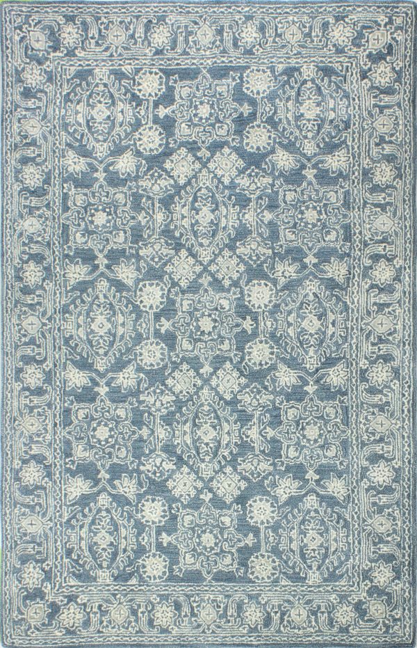 Bashian Greenwich R129-HG352 Azure Area Rug Cheap