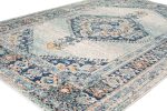 Bashian Dakota D113-MH102 Ivory Blue Area Rug Sale