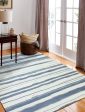 Bashian Greenwich R129-HG347 Ivory Blue Area Rug Supply