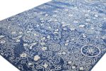 Bashian Everek E110-5658A Dark Blue Area Rug Fashion