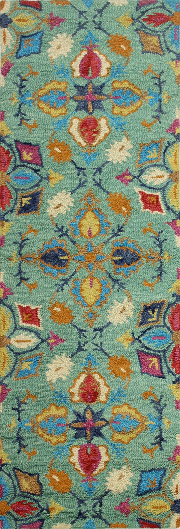 Bashian Valencia R131-AL111 Green Area Rug Online Hot Sale