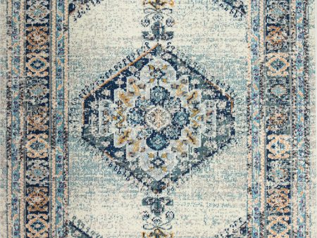 Bashian Dakota D113-MH102 Ivory Blue Area Rug Sale