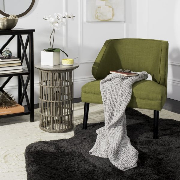 Safavieh Haven Knit Textures and Weaves Light Grey Natural Throw Online now