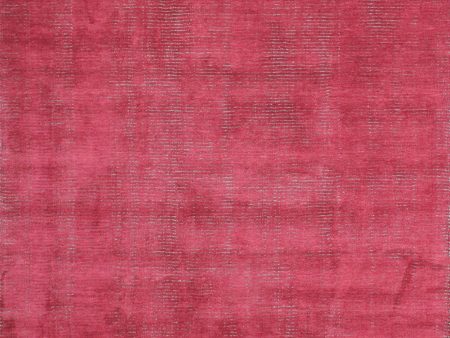 Bashian Contempo S176-ALM211 Red Grey Area Rug For Sale