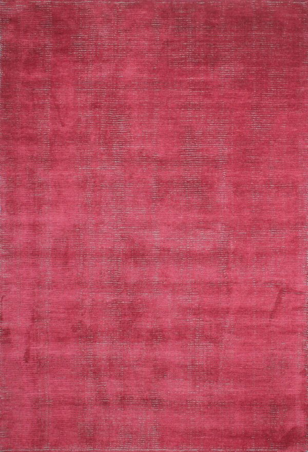 Bashian Contempo S176-ALM211 Red Grey Area Rug For Sale