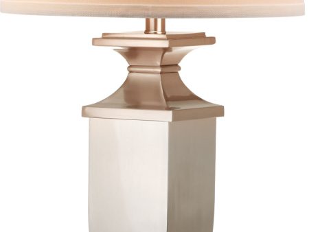 Safavieh Ambler Table Lamp Nickel For Cheap