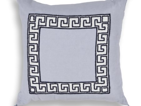 KAS Pillow L431 Smoke Greek Key Online