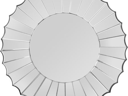 Safavieh Denby Sunburst Mirror Black Silver Hot on Sale