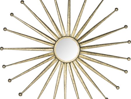 Safavieh Capella Sunburst Mirror Antique Gold Antique Gold Fashion