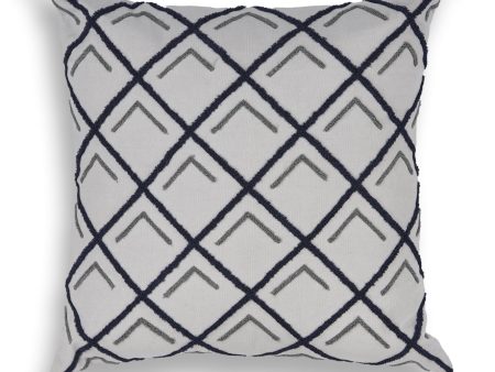 KAS Pillow L418 Navy Cooper Square Discount