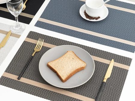 6PCS PVC Placemats for Table on Sale