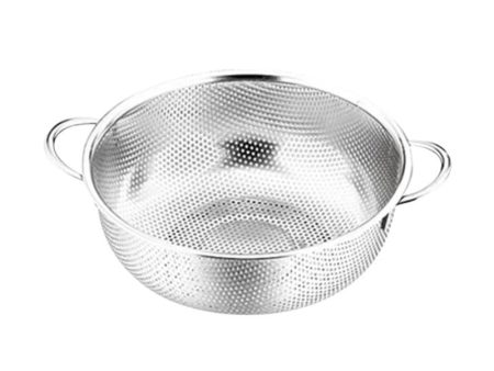 Stainless Steel Mesh Colander 28.5 cm on Sale