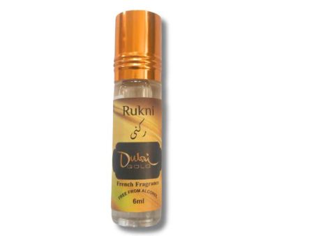 Rukni Dubai Gold Fragrance 6ml For Sale