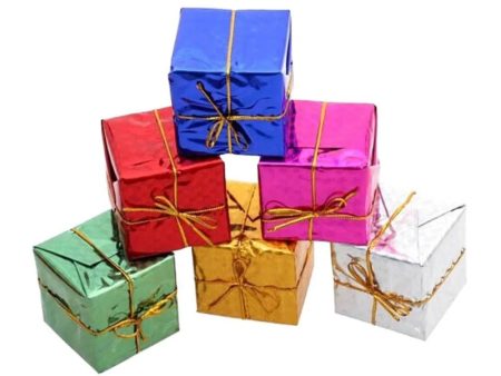 Small Hanging Gift Box 6PCS Fashion