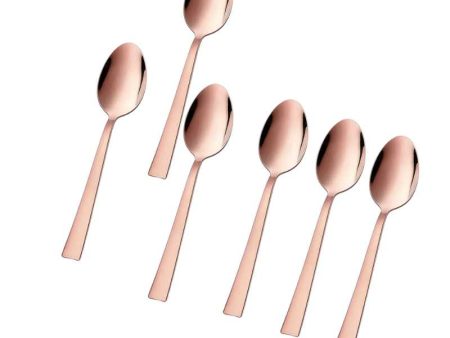 Rose Gold Table Spoon 6 PCs Cheap