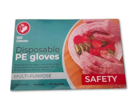 Disposable PE Gloves 100 PCS Sale