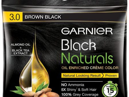 Garnier Shampoo Color Black Brown 20g Supply