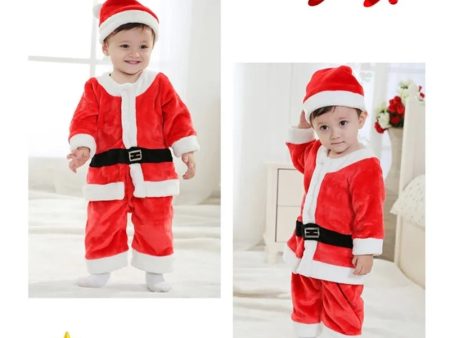 Kids Santa Clause Costume 4 - 6 Years Supply