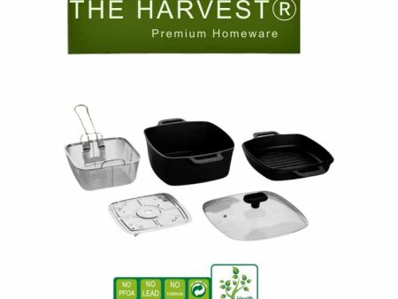 The Harvest 5 IN 1 Multi Functional Cookware Set Online now