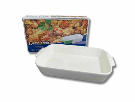 Porcelain Rectangular Bakeware 1L Online Hot Sale