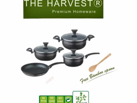 7 PCS Harvest Non Stick Cookware Set Online