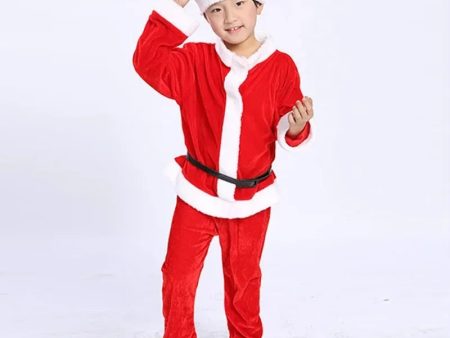 Santa Claus Outfit 7 - 9 Years Fashion