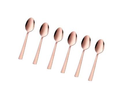 Rose Gold Tea Spoon 6 PCs on Sale