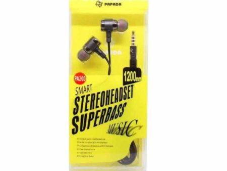 Earphone Papada PA200 Fashion