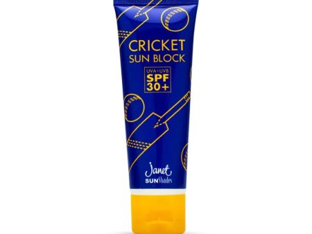 Janet Cricket Sun Block 75 ml Online Sale