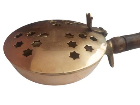 Brass Sambrani Holder with Lid on Sale