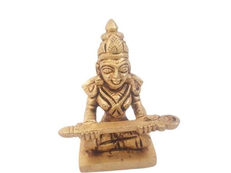 Annapoorani Brass Statue 2.5 inch Hot on Sale